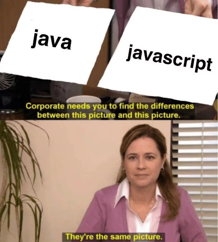 is java the same as javascript